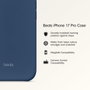 Apple Beats funda con MagSafe y Control de Cámara para iPhone 17 Pro, Bedrock Blue