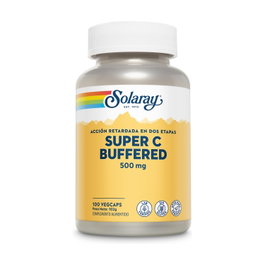 Solaray Super Bio C Buffered 100 cápsulas - Vitamina C tamponada