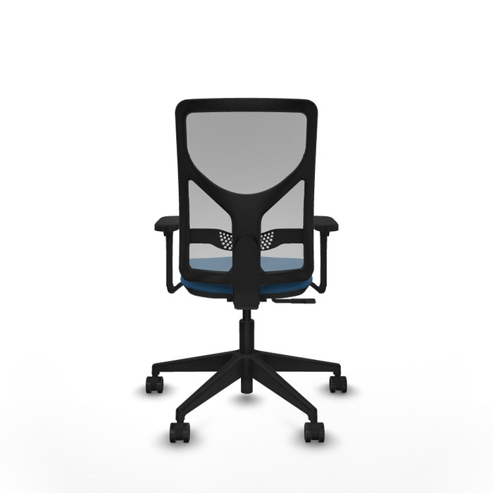 PIQUERAS Y CRESPO Silla de oficina Motilla con mecanismo Sincro Azul claro y Gris PIQUERAS Y CRESPO Silla de oficina Motilla con mecanismo Sincro Azul claro y Gris