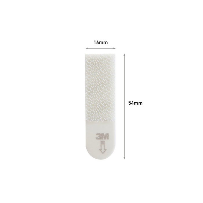 3M Command Tiras pequeñas para colgar cuadros, 4 pares