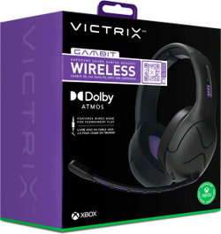 PDP Victrix Gambit Auriculares Gaming Inalámbricos Negro para Xbox One