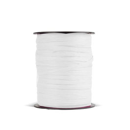 Rafia Cinta De 3,5 Mm Rollo De 100 M Blanco