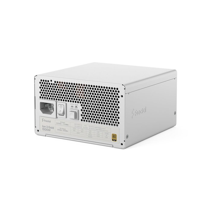 Fractal Design ION 3 1000 W 80 Plus Gold Blanca (FD-P-IA3G-101)</div> Fractal Design ION 3 1000 W 80 Plus Gold Blanca (FD-P-IA3G-101)</div>