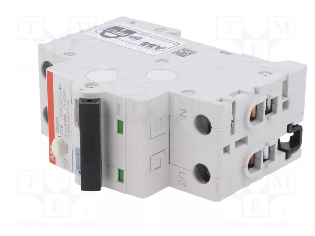 ABB DS201AC-C16/0.03 RCBO 16A 30mA 1+N