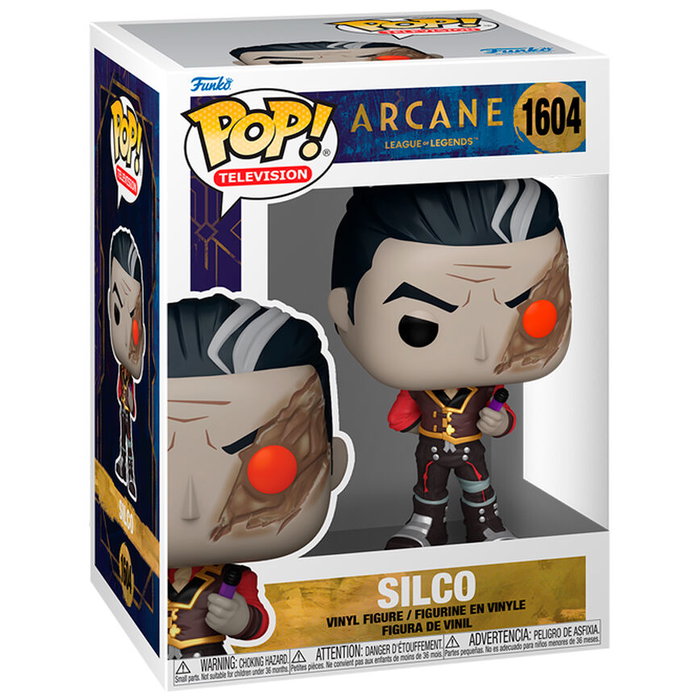 FUNKO Figura POP League of Legends Arcane Silco FUNKO Figura POP League of Legends Arcane Silco