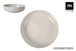 La Mediterranea Bol Ivory Brillo ø18cm