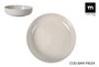La Mediterranea Bol Ivory Brillo ø18cm