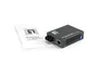 Level One FVT-0104TXFC Convertidor de Medios 10/100TX a 100FX-SC con PoE (20km)