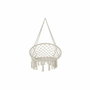 DKD Home Decor Silla Colgante de Algodón y Acero Crudo