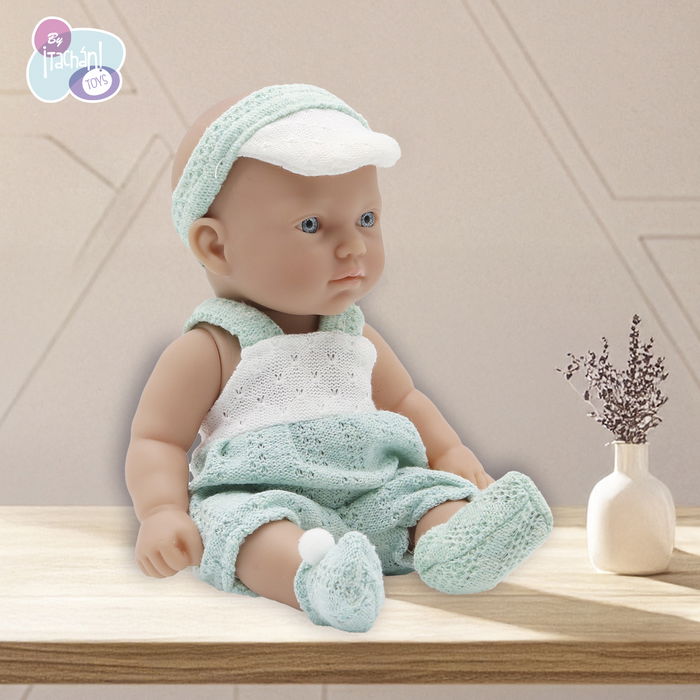 Tachan Muñeca 26Cm Conjunto Pantalón Verde T01062 Muñeca Moderna Ideal Para Juegos De Simulación Y Estimular Emociones.