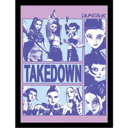 PYRAMID Cuadro KPop Takedown Demon Hunters