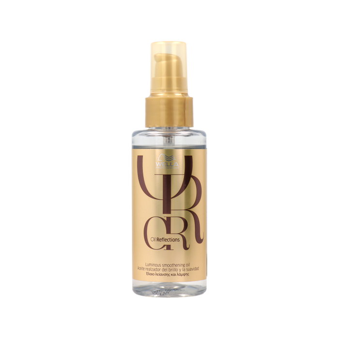 WELLA PROFESSIONALS OIL REFLECTIONS Luminous Smoothening Hair Oil - Aceite Realzador Brillo y Suavidad - 100 ml - Tratamiento Pelo Con Aceite Macadamia y Aguacate - Sin Aclarado WELLA PROFESSIONALS OIL REFLECTIONS Luminous Smoothening Hair Oil - Aceite Realzador Brillo y Suavidad - 100 ml - Tratamiento Pelo Con Aceite Macadamia y Aguacate - Sin Aclarado