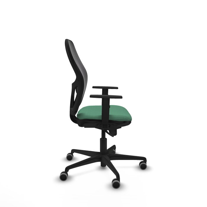 PIQUERAS Y CRESPO Silla de oficina Jorquera Verde Esmeralda y Negro