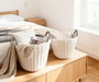Inde Cesta Almacenaje Redonda 32x26 cm Confortime (6 Unidades)