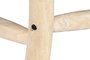DKD Home Decor Mesa de Teca Natural Cvtroncos
