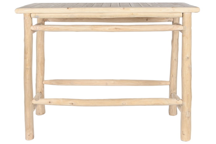 DKD Home Decor Mesa de Teca Natural Cvtroncos DKD Home Decor Mesa de Teca Natural Cvtroncos