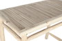DKD Home Decor Mesa de Teca Natural Cvtroncos