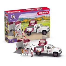 Schleich 42704 Set Veterinario Móvil con Remolque Horse Club