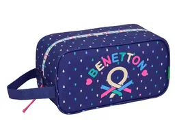 Zapatillero de Viaje Benetton Drop Multicolor 29 x 15 x 14 cm