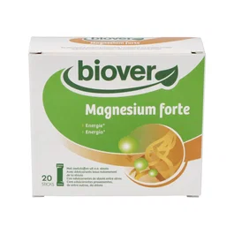 BIOVER Magnesium Forte 20Sticks Contribuye al Sistema Nervioso y Músculos