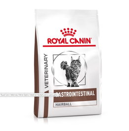 Royal Canin Veterinary Feline Gastrointestinal Hairball 2kg - Pienso para Gatos Adultos, Pelo Largo, Control de Peso, Fácil Digestión