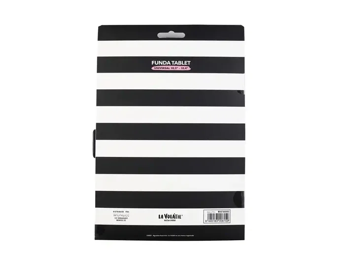 Wondee Funda Universal para Tablet 10.2-10.4 Pulgadas La Volátil® - Diseño Artístico, Protección contra Golpes y Arañazos, Ilustración Exclusiva, Ideal para Uso Diario