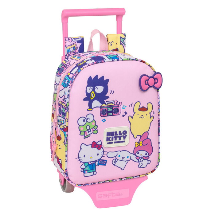 Safta Mochila y Carro Hello Kitty & Friends