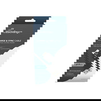 MEDIARANGE MRCS240 Cable USB 3.2 Gen 1 (3.1 Gen 1) USB-A a Micro-B de 1.8 m Negro