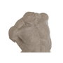 DKD Home Decor Figura de Torso en Resina con Acabado Rugoso Marrón