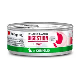Disugual Diet Cat Digestion Low Fat Conejo 12x85 gr Alimento para Gatos