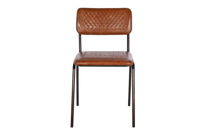 DKD Home Decor Silla Marron Negro 52 x 78 x 46 cm (2 Unidades) DKD Home Decor Silla Marron Negro 52 x 78 x 46 cm (2 Unidades)