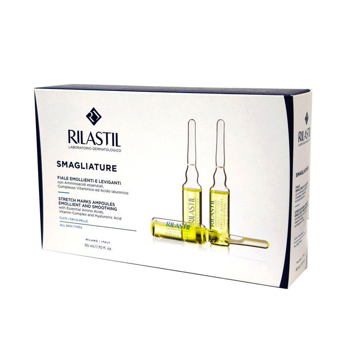 Rilastil SMAGLIATURE ampollas antiestrías 10 x 5 ml para prevención y tratamiento de estrías Rilastil SMAGLIATURE ampollas antiestrías 10 x 5 ml para prevención y tratamiento de estrías
