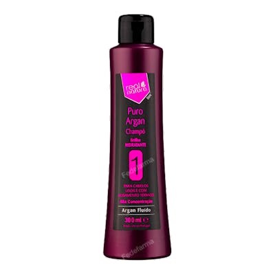 Real Natura Champú Sin Sal Puro Argan 300ml Real Natura Champú Sin Sal Puro Argan 300ml