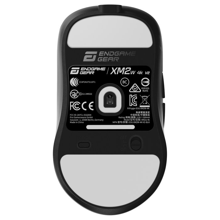 Endgame Gear XM2w 4k v2 Gaming-Maus, 4.000Hz - schwarz