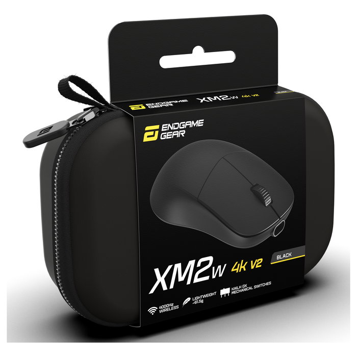 Endgame Gear XM2w 4k v2 Gaming-Maus, 4.000Hz - schwarz