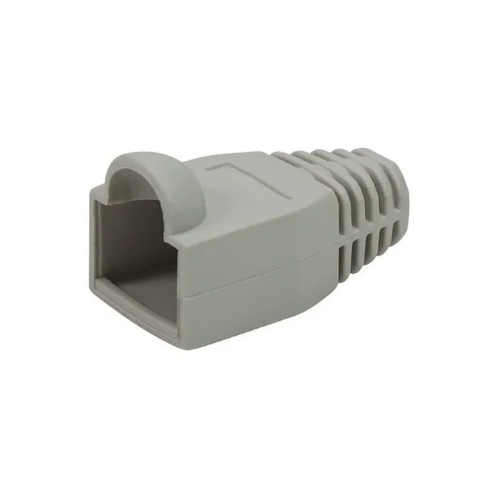 Equip Funda Sujetacables para Conectores RJ-45, Gris, Paquete de 100 Piezas, RoHS, Ref. 151177