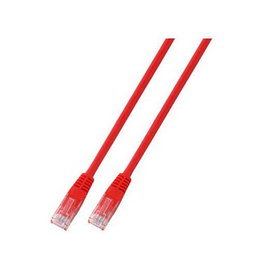 EFB Elektronik Patchkabel RJ45 Cat.5e U/UTP Rojo 7,5m