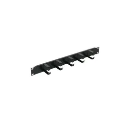 Phasak PA 3301 Panel frontal para rack 19 con guías de cables 1U