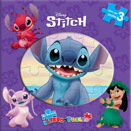 PHIDAL EDITIONS, Stitch (Libro+3 puzzles)