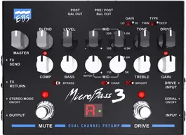 EBS Preamplificador Microbass Professional - 2 Canales