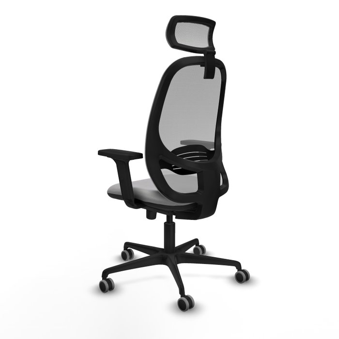 PIQUERAS Y CRESPO Silla de oficina Cilanco con mecanismo Sincro, Gris