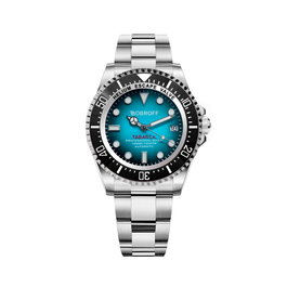 Bobroff BF0009 Reloj Automático con Esfera Azul y Caja de 44mm