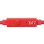 TNB Auriculares con cable BE COLOR jack rojo