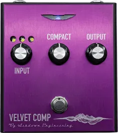 Ashdown Pedal Compresor Analógico Velvet Made In UK