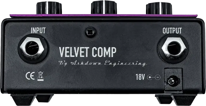 Ashdown Pedal Compresor Analógico Velvet Made In UK Ashdown Pedal Compresor Analógico Velvet Made In UK