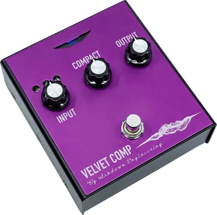 Ashdown Pedal Compresor Analógico Velvet Made In UK Ashdown Pedal Compresor Analógico Velvet Made In UK