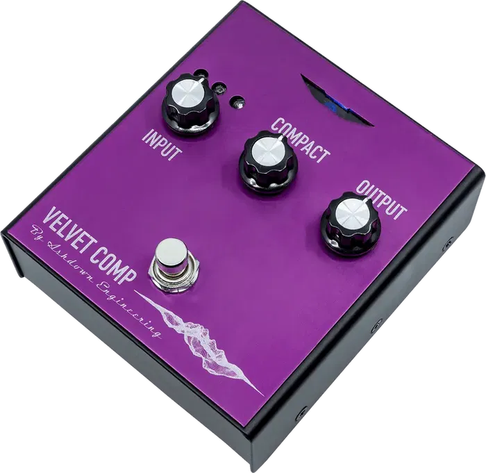 Ashdown Pedal Compresor Analógico Velvet Made In UK Ashdown Pedal Compresor Analógico Velvet Made In UK