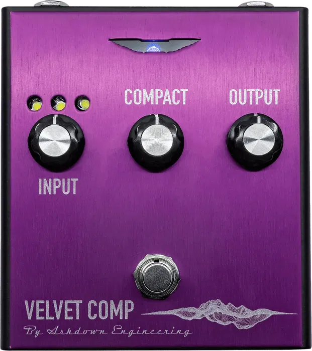 Ashdown Pedal Compresor Analógico Velvet Made In UK Ashdown Pedal Compresor Analógico Velvet Made In UK