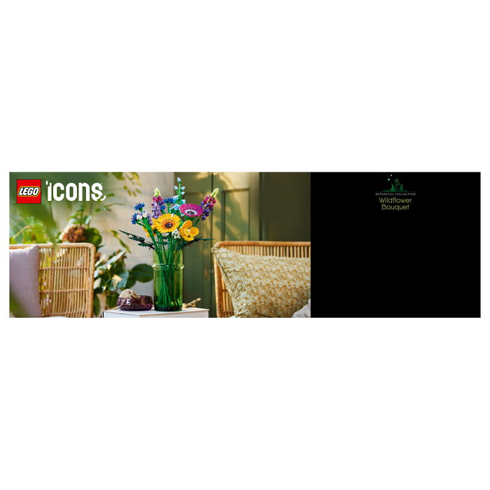 LEGO Icons Ramo de Flores Silvestres 10313 LEGO Icons Ramo de Flores Silvestres 10313