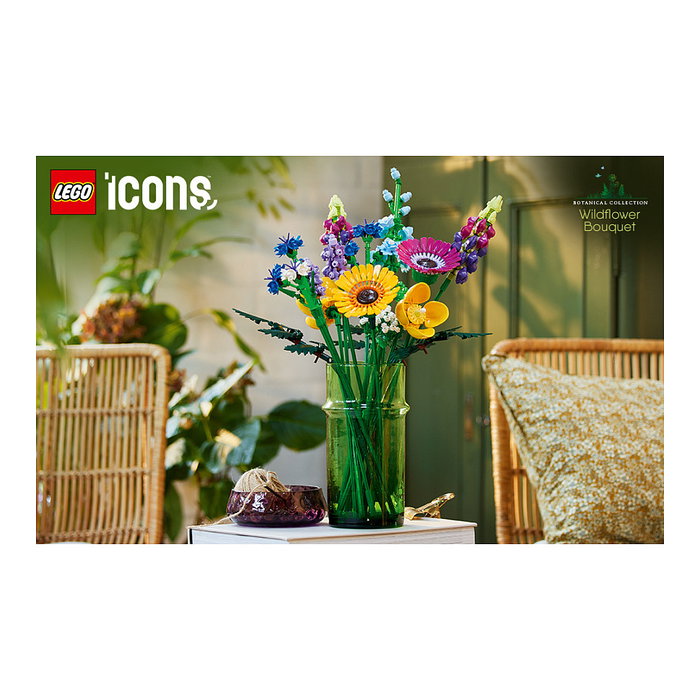 LEGO Icons Ramo de Flores Silvestres 10313 LEGO Icons Ramo de Flores Silvestres 10313